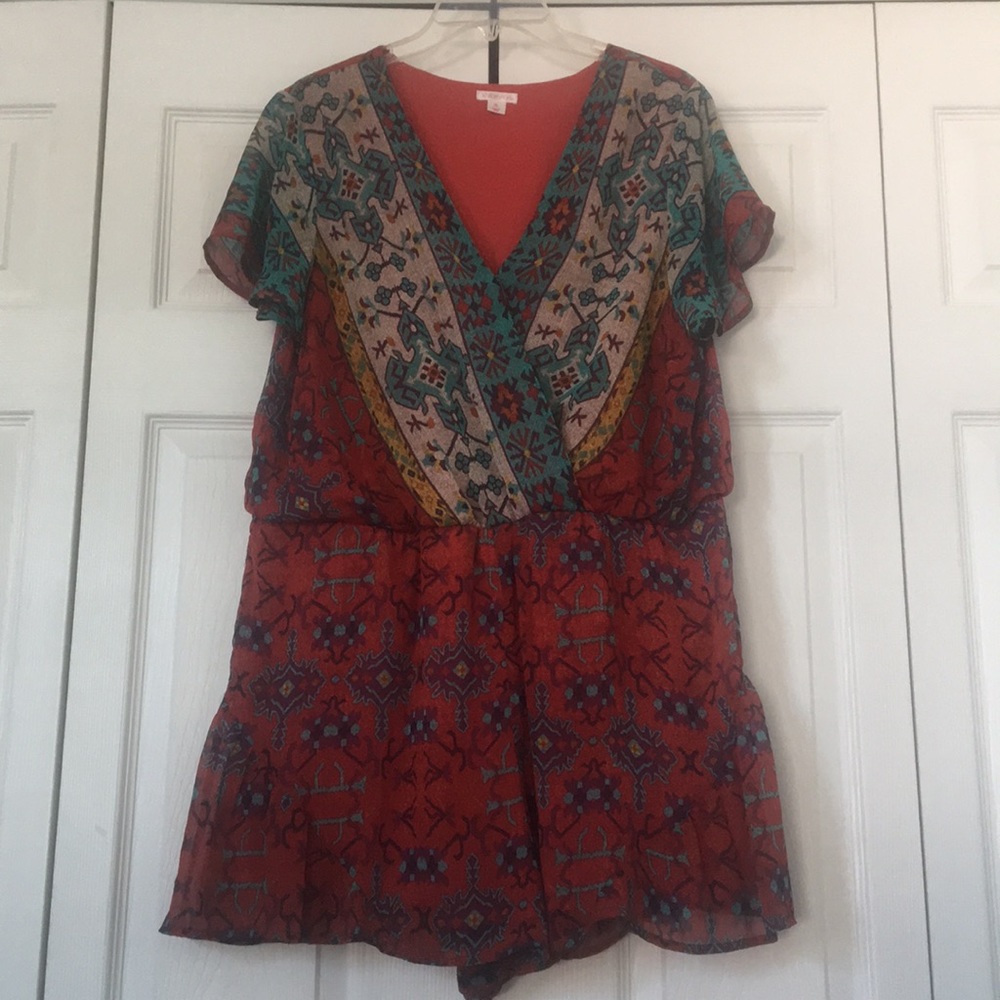 Target Printed Romper